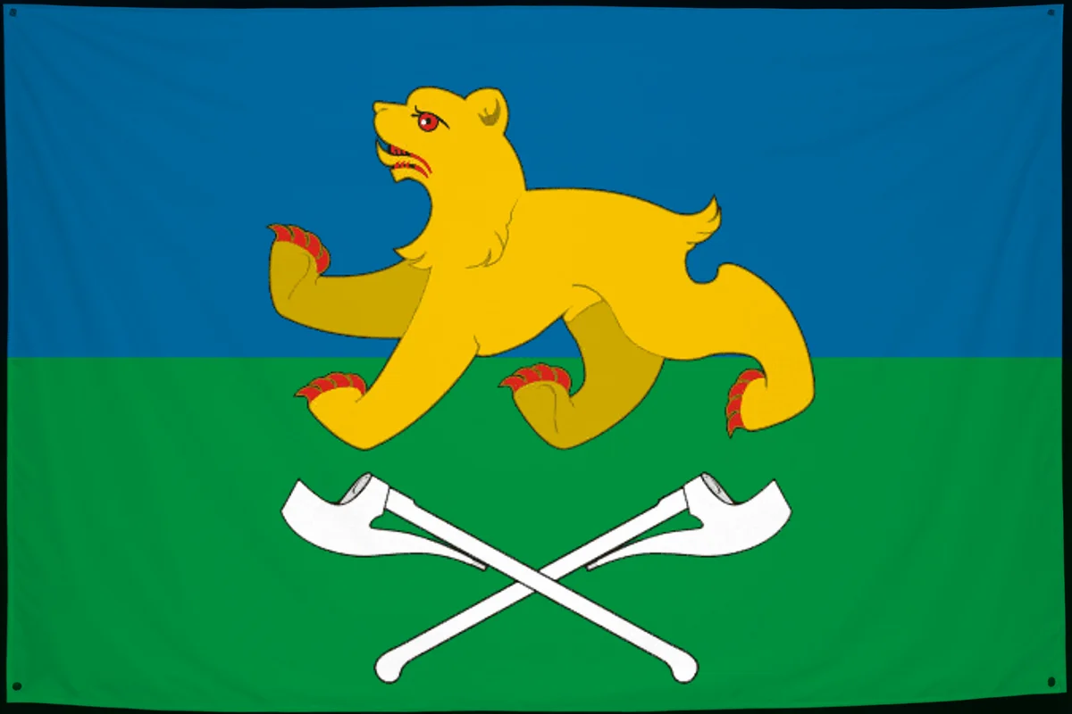 Флаг: Слободо-Туринский район